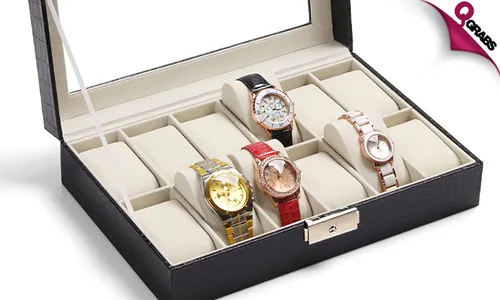 12-Slot Watch Organizer!